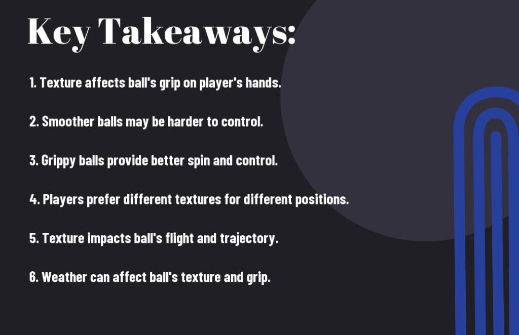 Volleyball ball texture and grip analysis
