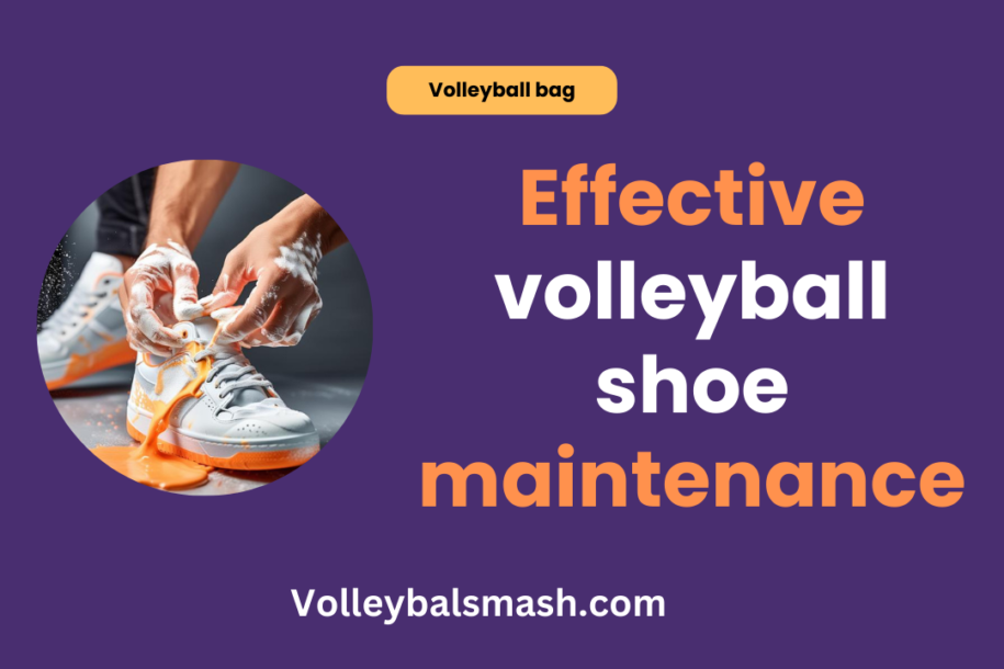 Effective volleyball shoe maintenance