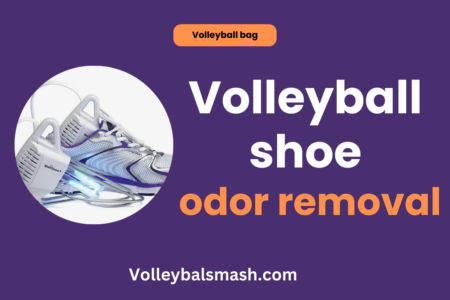 Volleyball shoe odor removal